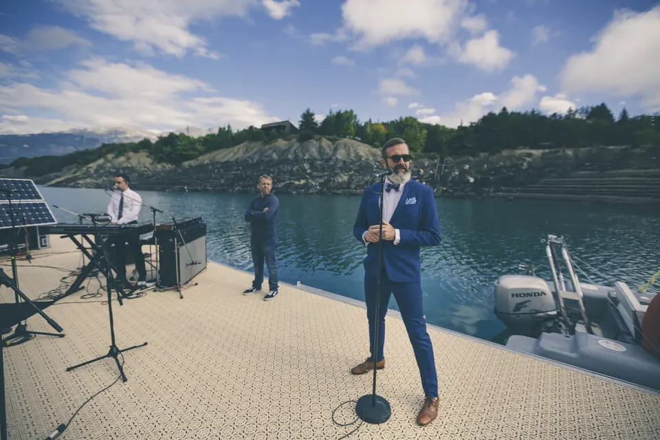 Tournage Natura’live : Electro Deluxe — Lac de Serre-Ponçon